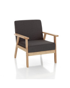 Tomasucci poltrona teresa dark grey