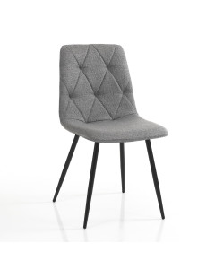 Tomasucci sedia mesh grey set da 4
