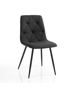 Tomasucci sedia mesh black set da 4