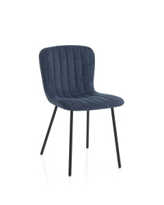 Tomasucci sedia cosy blue set da 4