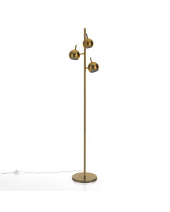 Tomasucci lampada da terra globe brass
