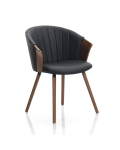 Tomasucci sedia bryan dark wood