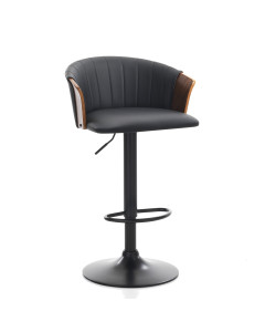 Tomasucci sgabello bryan dark wood