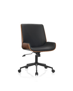 Tomasucci poltrona da ufficio odda dark wood