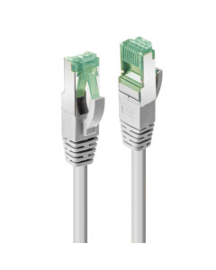Lindy 47915 Cavo di Rete Cat.6A S/FTP GRS TPE Grigio, 0.3m