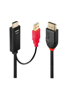 Lindy 41428 5m Cavo adattatore attivo da HDMI a DisplayPort 4K30Hz