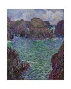 Niik quadro port goulphar belle ile di claude monet
