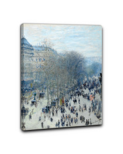 Niik quadro boulevard des capucines di claude monet
