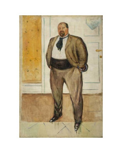 Niik quadro il console christen sandberg di edvard munch