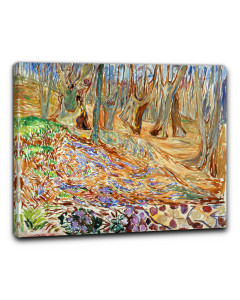 Niik quadro foresta di olmi in primavera di edvard munch