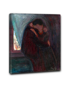 Niik quadro il bacio di edvard munch