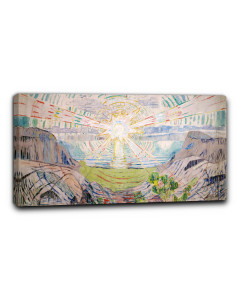 Niik quadro il sole di edvard munch