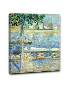 Niik quadro la senna a saint claude di edvard munch