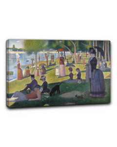 Niik quadro una domenica pomeriggio sulla grande jatte di georges seurat