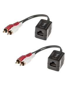 Lindy 70460 Extender Audio RCA Cat.6, 500m