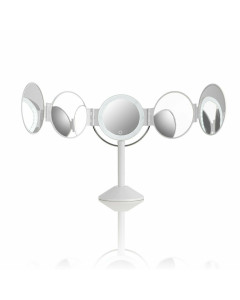 Tomasucci specchio da tavolo con led penta