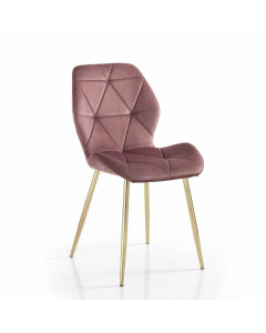 Tomasucci sedia new kemy gold set da 4