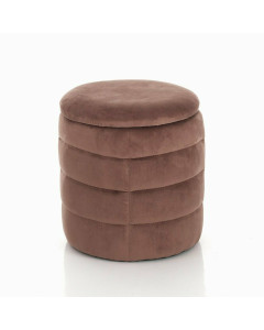 Tomasucci pouf imbottito contenitore gum powder pink