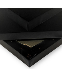 Niik tela 30 X 60 X 4cm Gallery In Cotone Nero