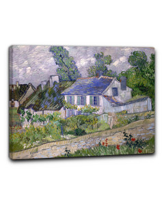 Niik quadro case ad auvers di vincent van gogh