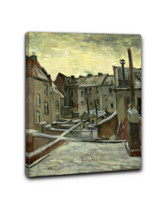 Niik quadro case viste dal retro di vincent van gogh