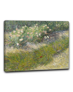 Niik quadro erba e farfalle di vincent van gogh