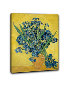 Niik quadro vaso con iris di vincent van gogh