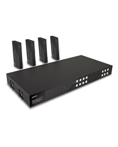Lindy 38345 Extender Matrice HDMI 4K60 Cat.6 HDBaseT 4x4, 150m