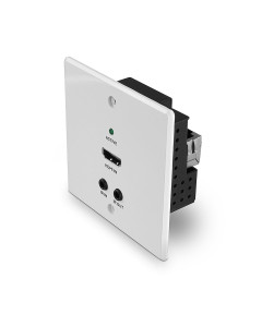 Lindy 38348 Extender da parete standard EU HDBaseT Cat.6 HDMI, IR & RS-232 70m, Trasmettitore