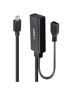 Lindy 43344 Prolunga attiva USB 3.2 Gen 1 da Tipo C a Tipo A, 5m