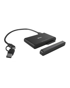 Lindy 43359 Docking & Clone Station da USB 3.2 Tipo C a M.2 NVMe & SATA SSD