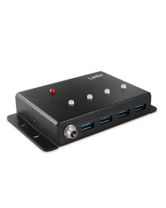 Lindy 43374 Metal Hub USB 3.0, 4 Porte