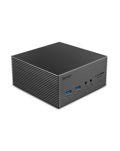 Lindy 43378 DST-Pro 101, Docking Station per Laptop USB-C, con Supporto 4K e alimentazione 100W