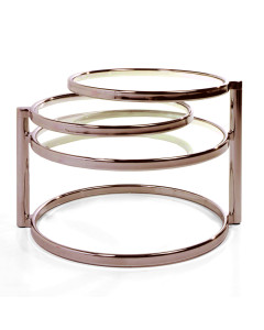 Tomasucci tavolino new three rings gold