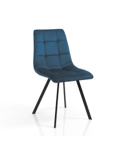 Tomasucci sedia toffee blue set da 4