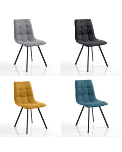 Tomasucci sedia new tania colors set da 4