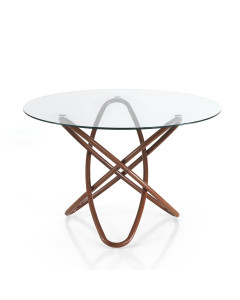 Tomasucci tavolo hula hoop wood