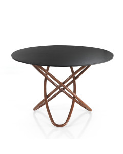 Tomasucci tavolo hula hoop wood