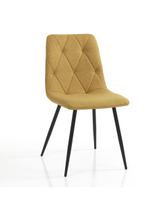 Tomasucci sedia mesh yellow set da 4