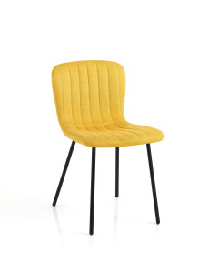 Tomasucci sedia cosy yelow set da 4