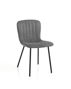 Tomasucci sedia cosy grey set da 4