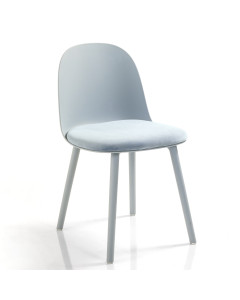 Tomasucci sedia jade light blue set da 4