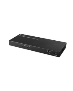 Lindy 38535 Splitter HDMI 8K60 con Audio & Downscaling, 4 Porte