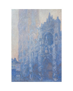 Niik quadro cattedrale di rouen a mezzogiorno di claude monet