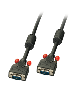 Lindy 36374 Cavo Monitor S-VGA Nero, 3m