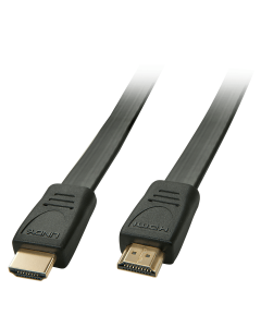 Lindy 36996 Cavo Flat HDMI High Speed, 1m