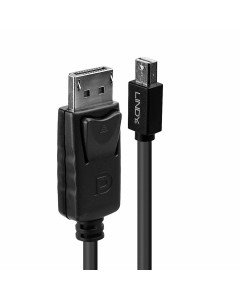 Lindy 41646 Cavo Mini DisplayPort a DisplayPort nero, 2m