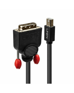 Lindy 41953 Cavo Mini DisplayPort a DVI Nero, 3m