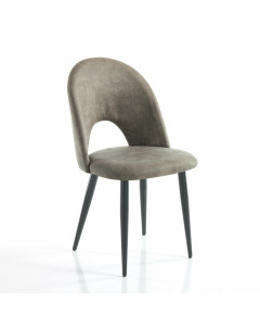 Tomasucci sedia nail old grey set da 4