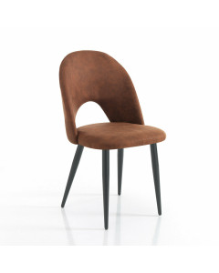 Tomasucci sedia nail old brown set da 4